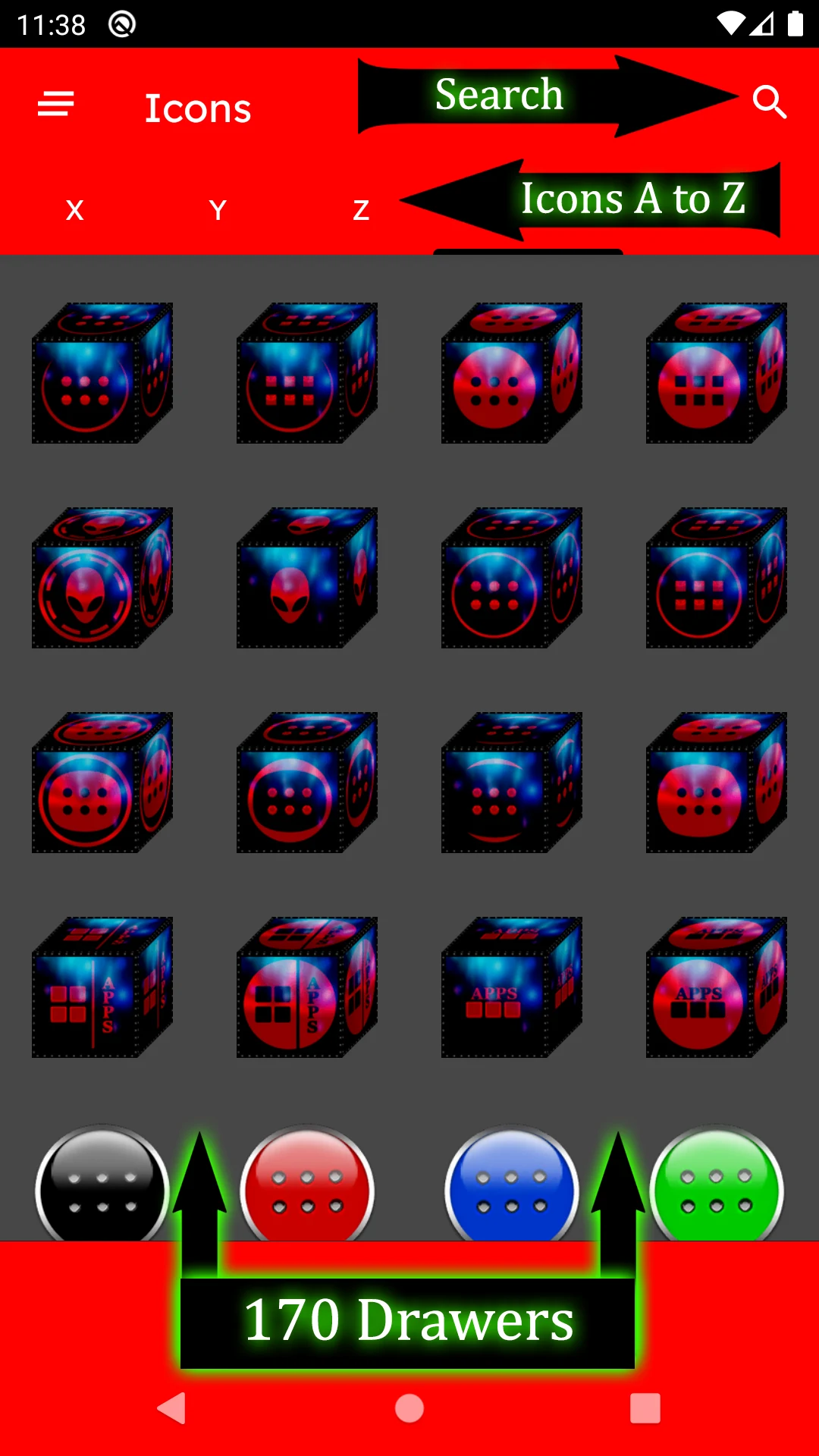 3D Pink Icon Pack screenshot